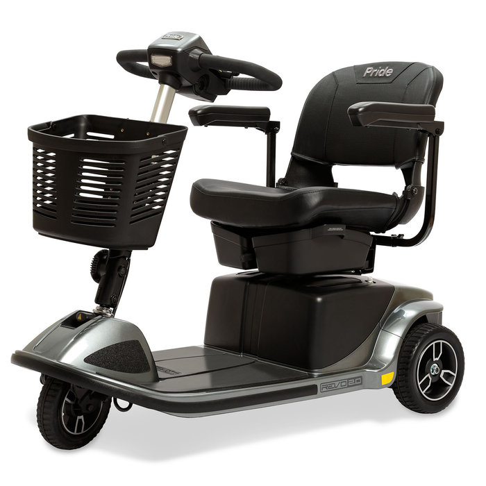 Pride Revo 2.0 3-Wiel Scootmobiel opvouwbaar