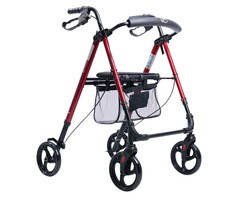 Excel Litewalk Classic Tributo Rosso Rollator