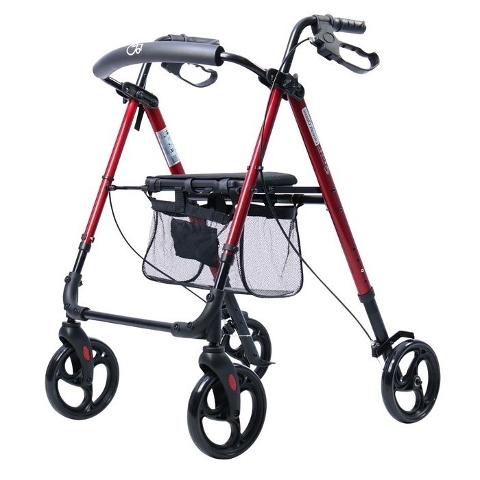 Excel Litewalk Classic Tributo Rosso Rollator