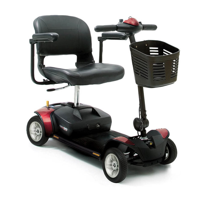 Pride GoGo Elite Traveller 4 Scootmobiel opvouwbaar