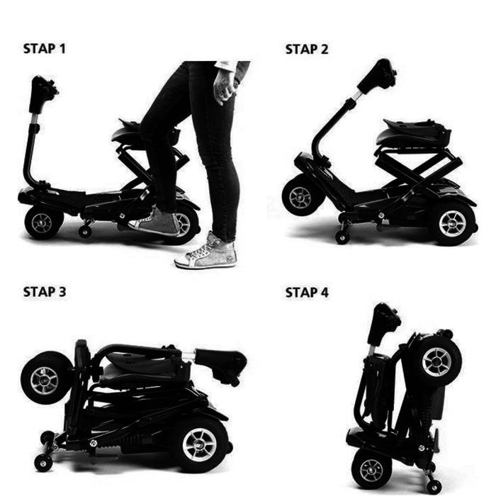 Vermeiren Sedna Premium Scootmobiel opvouwbaar