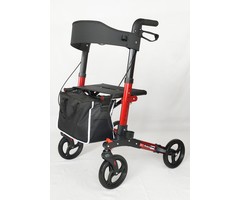 Rollator Plaza Lite Red