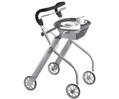 Trust Care Let's Go Indoor Rollator Silk Silver