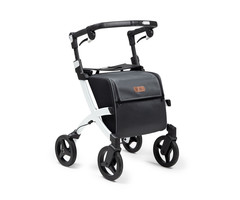 Rollz Flex Rollator Pebble White
