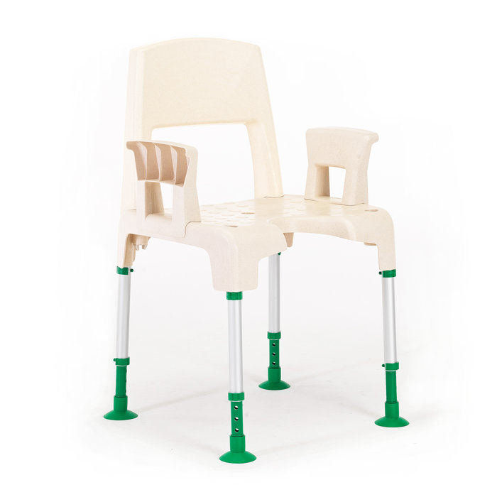 Aquatec Pico Green Douchestoel - Douchekruk