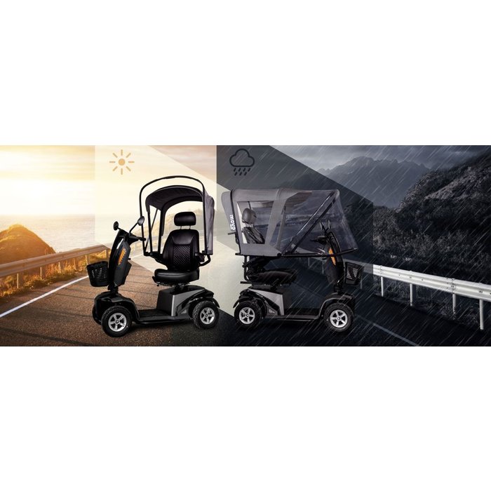 Movo  Scootmobiel Overkapping