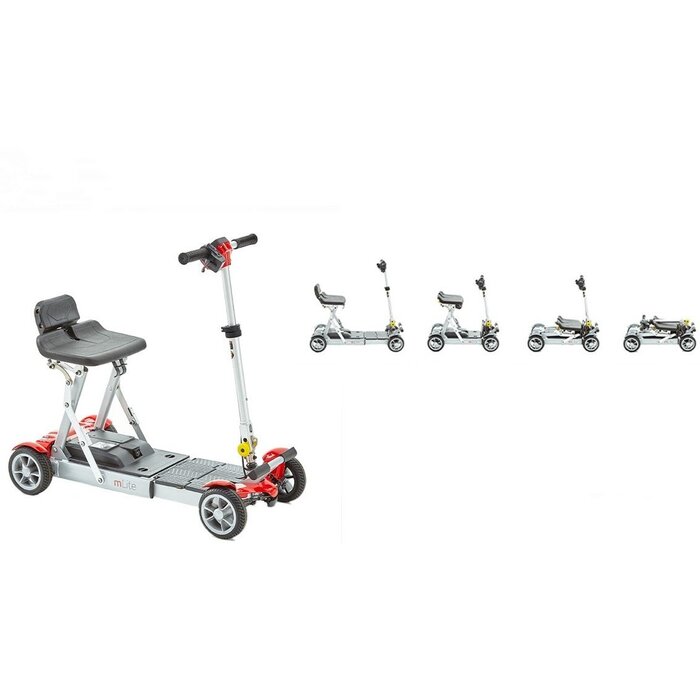 M-Lite Lichtgewicht Opvouwbare Scootmobiel