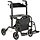 Rollator Duo Deluxe - Rollator en rolstoel in één