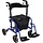 Rollator Duo Deluxe - Rollator en rolstoel in één