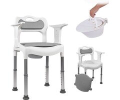 Plaza  Care Chair Douchestoel & Toiletstoel 2-in-1