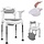 Care Chair Douchestoel & Toiletstoel 2-in-1