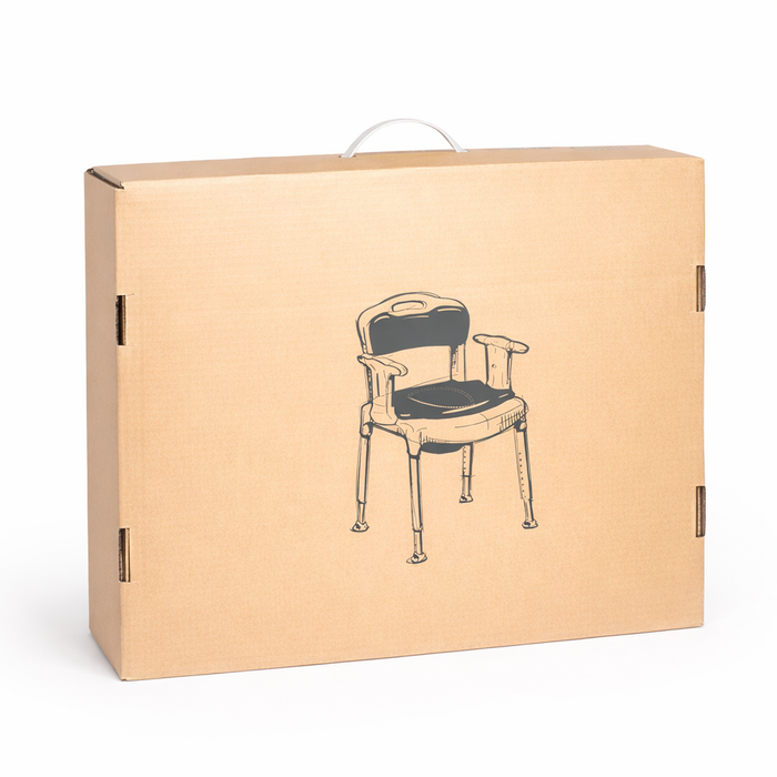 Plaza  Care Chair Douchestoel & Toiletstoel 2-in-1