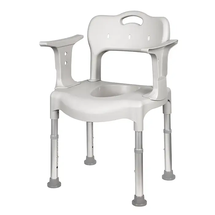 Plaza  Care Chair Douchestoel & Toiletstoel 2-in-1