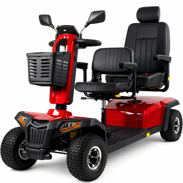 Plaza  1400E Tandem Scootmobiel – 2 Personen Limo