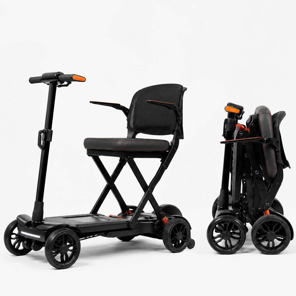 Plaza Ultra Lite Opvouwbare Scootmobiel