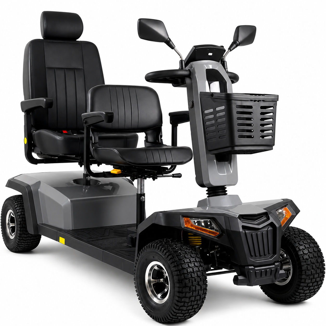 Plaza 1400E Tandem Scootmobiel – 2 Personen Limo