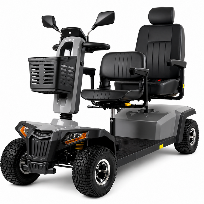 Plaza 1400E Tandem Scootmobiel – 2 Personen Limo