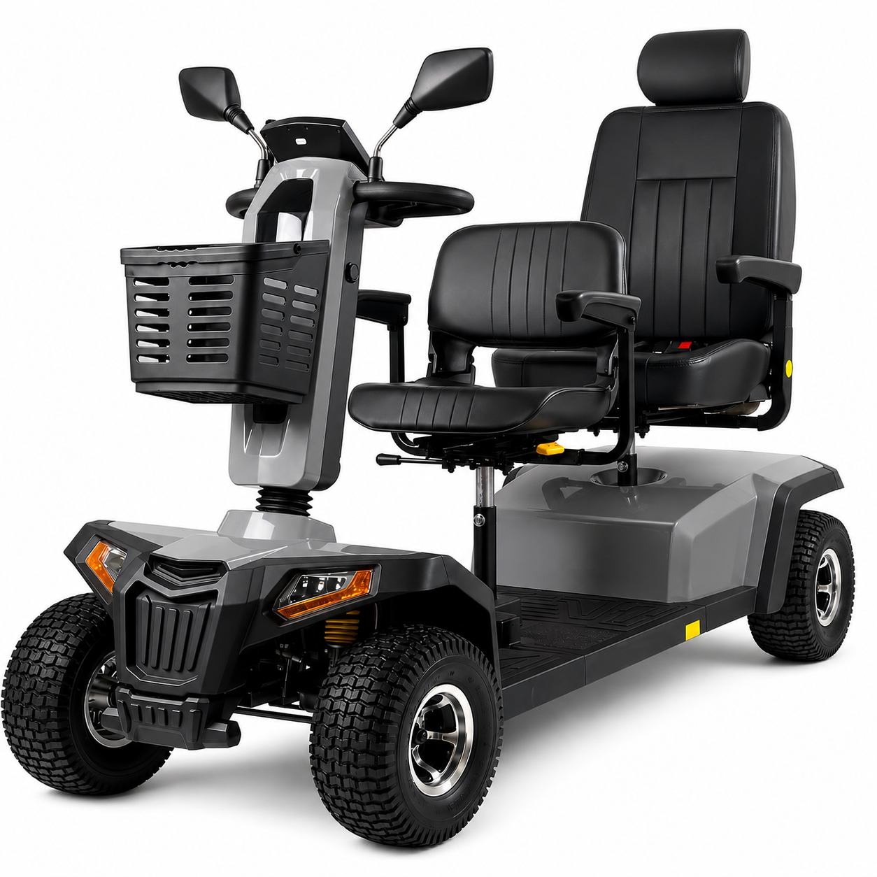 Plaza 1400E Tandem Scootmobiel – 2 Personen Limo