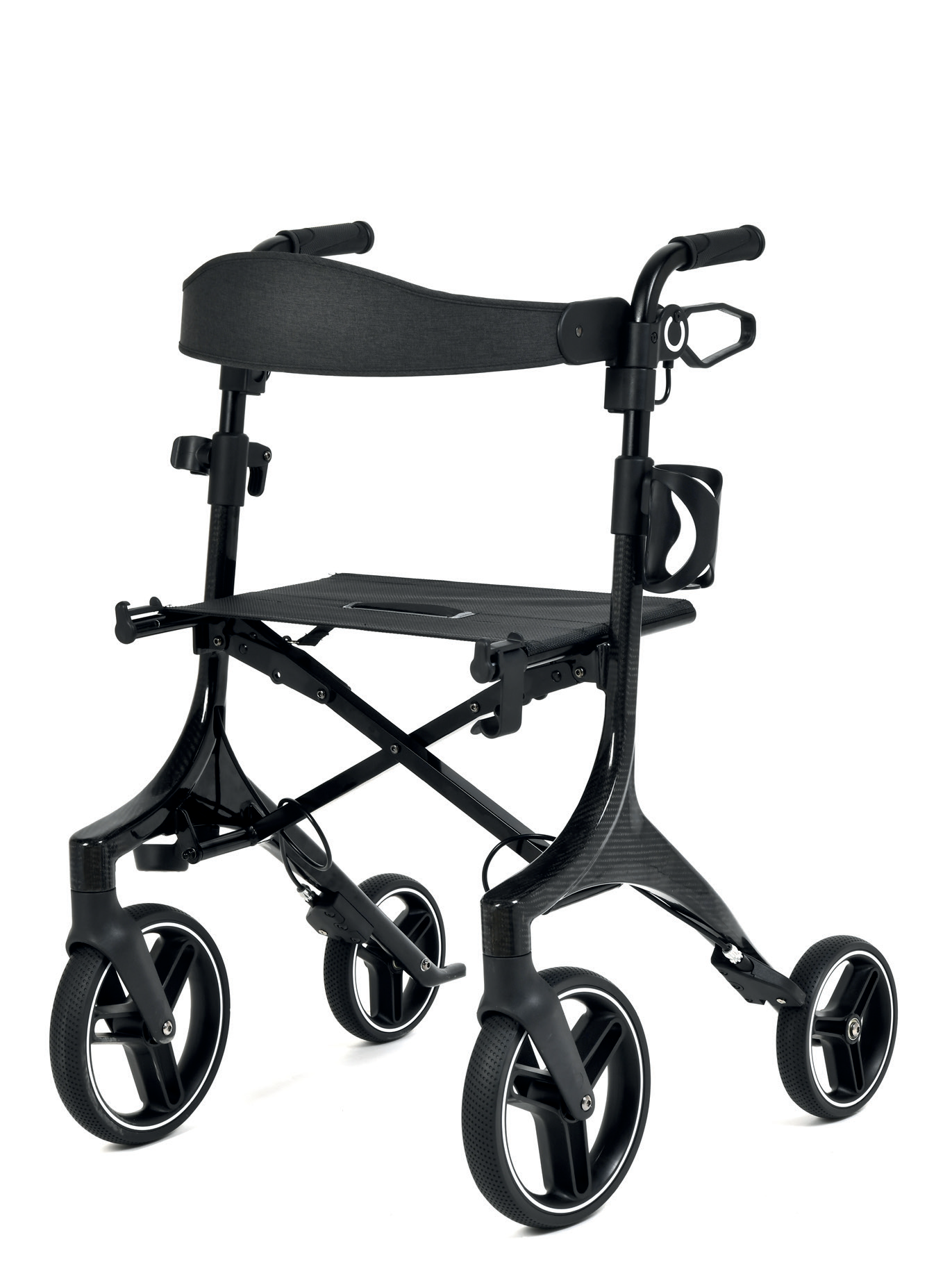 Carbon Motion Rollator – ultralicht, compact en comfortabel