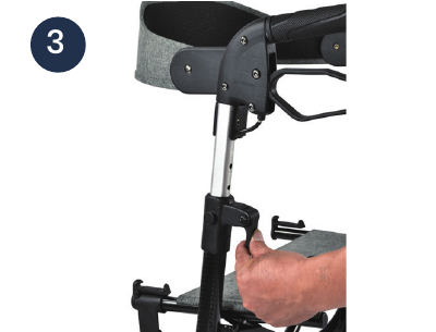 Carbon Motion Rollator – ultralicht, compact en comfortabel