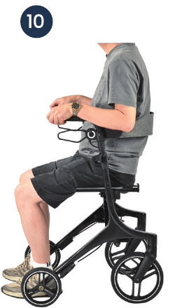 Carbon Motion Rollator – ultralicht, compact en comfortabel