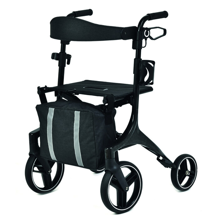Carbon Motion Rollator – ultralicht, compact en comfortabel