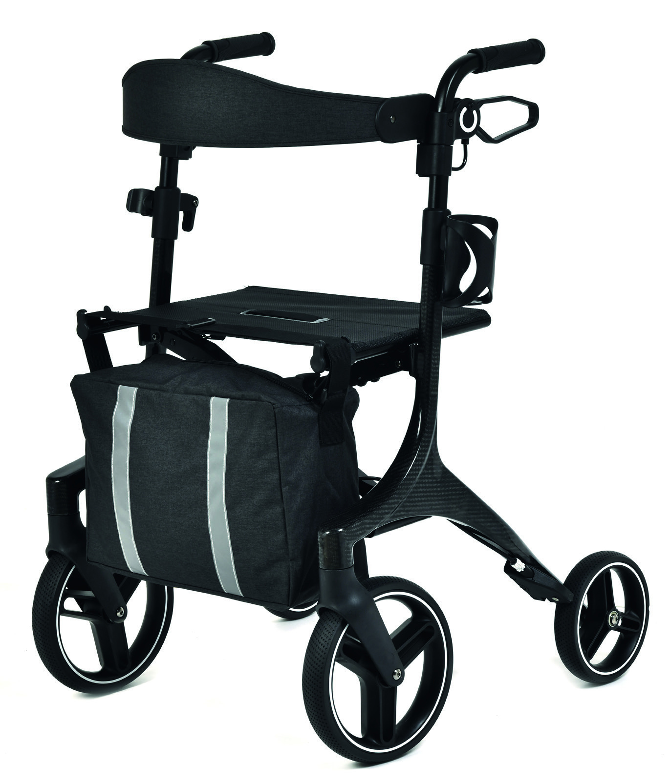 Carbon Motion Rollator – ultralicht, compact en comfortabel
