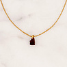 By Nouck Necklace Birtstone – January By Nouck Necklace Birtstone – January
