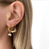 Earring White Coral Piece Earring White Coral Piece