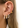 By Nouck Pearl Leaf Hoop Set By Nouck Pearl Leaf Hoop Set