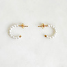 By Nouck Pearl Hoop Set By Nouck Pearl Hoop Set