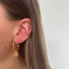 By Nouck Earring Red Cube By Nouck Earring Red Cube