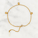 Anklet Oblong Shells White Reef Anklet Oblong Shells White Reef