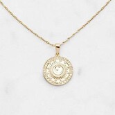 Necklace Celestial Coin