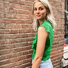Amelie Broderie Top – Green Amelie Broderie Top – Green