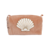 A La Collection Velvet Toiletry Bag Beaded Shell – Terra A La Collection Velvet Toiletry Bag Beaded Shell – Terra