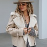 Liona Lammy Jacket – Beige Liona Lammy Jacket – Beige