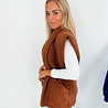 Fall Teddy Gilet | Brown Fall Teddy Gilet | Brown