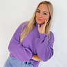 Sil Sweater | Lila Sil Sweater | Lila
