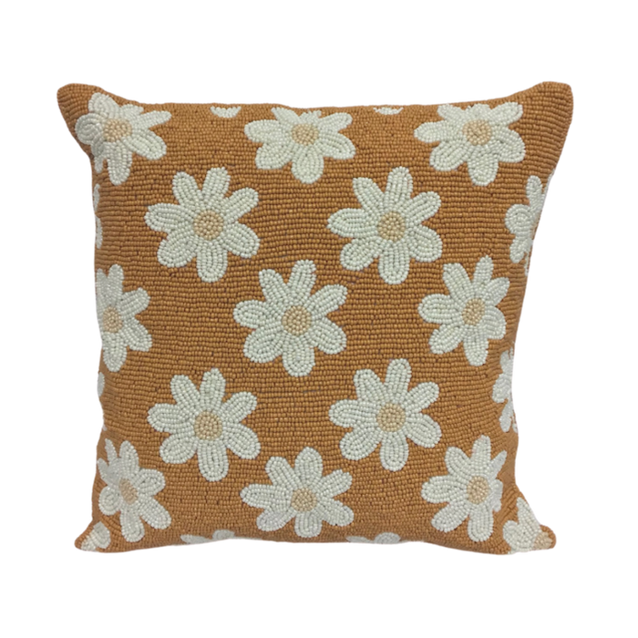 Beads Cushion Cover Daisies | Terra