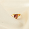 Vintage Gold Antique Ring | Garnet Vintage Gold Antique Ring | Garnet
