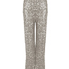 Glitter Pants | Beige Glitter Pants | Beige