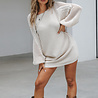 Liva Knitted Dress | Light Beige Liva Knitted Dress | Light Beige