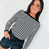 Lily Sweater | White Stripe Lily Sweater | White Stripe