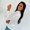 Sarah Glitter Blouse | White Sarah Glitter Blouse | White