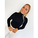 Glitter Mesh Top | Black Glitter Mesh Top | Black