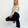 Mandy Striped Longsleeve | Beige Mandy Striped Longsleeve | Beige