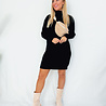 Mona Sweaterdress | Black Mona Sweaterdress | Black