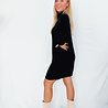 Mona Sweaterdress | Black Mona Sweaterdress | Black
