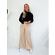 Satin Pantalon | Beige Satin Pantalon | Beige